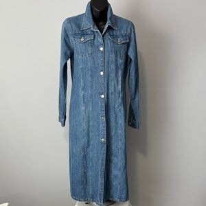 Denim Midi Dress